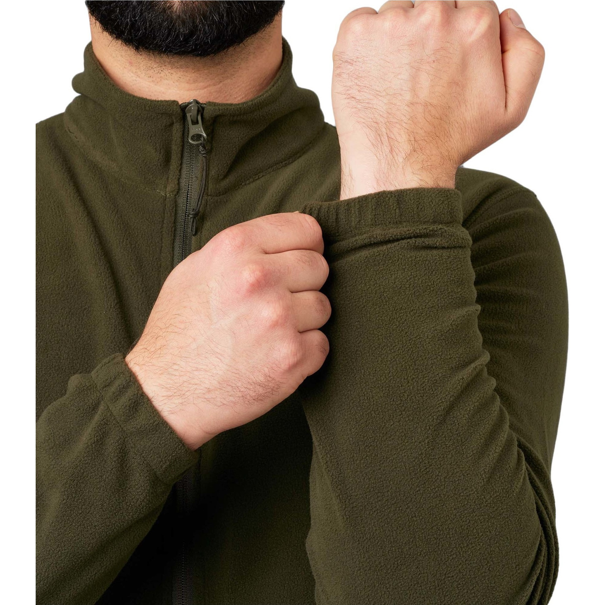 Seeland Herren Benjamin Fleece 13021552204 - Kieferngrün